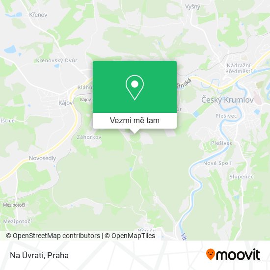 Na Úvrati mapa