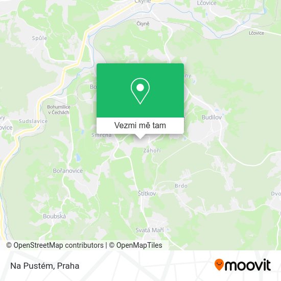 Na Pustém mapa
