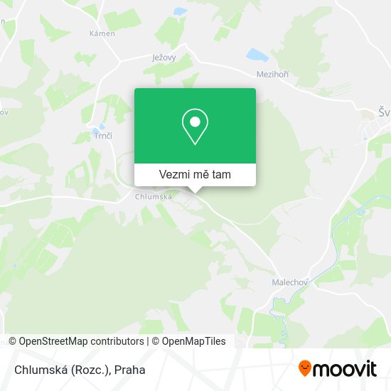 Chlumská (Rozc.) mapa