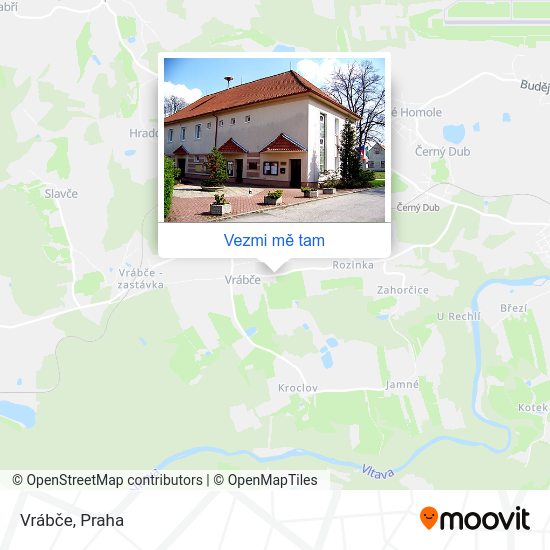 Vrábče mapa