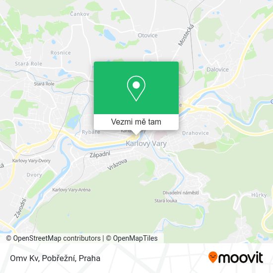 Omv Kv, Pobřežní mapa