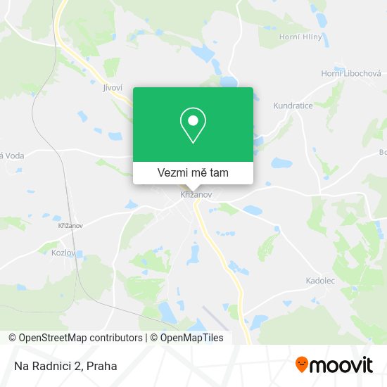 Na Radnici 2 mapa