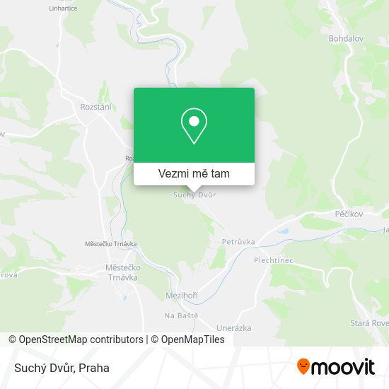 Suchý Dvůr mapa