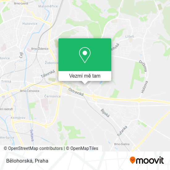 Bělohorská mapa