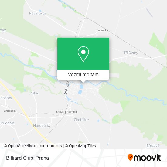 Billiard Club mapa