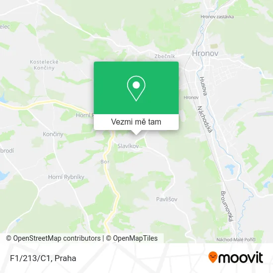 F1/213/C1 mapa