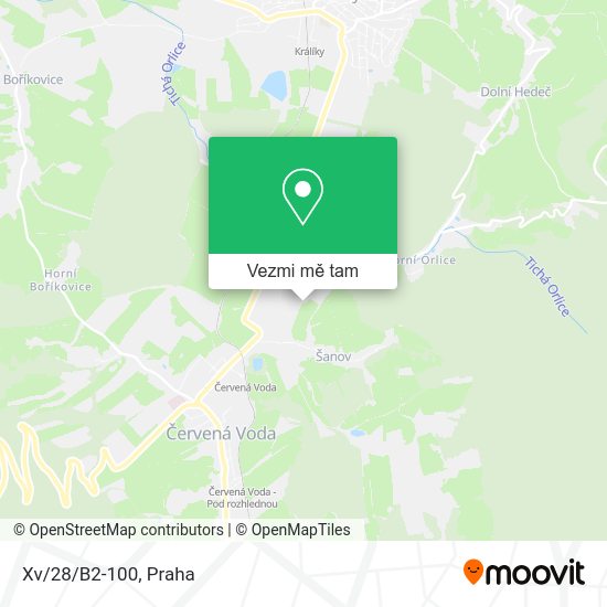 Xv/28/B2-100 mapa