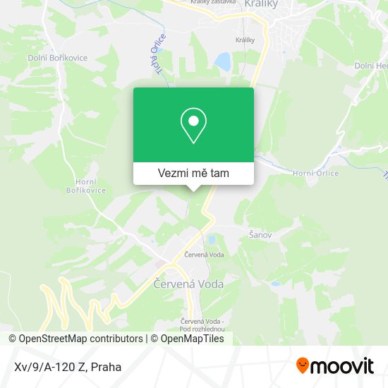 Xv/9/A-120 Z mapa