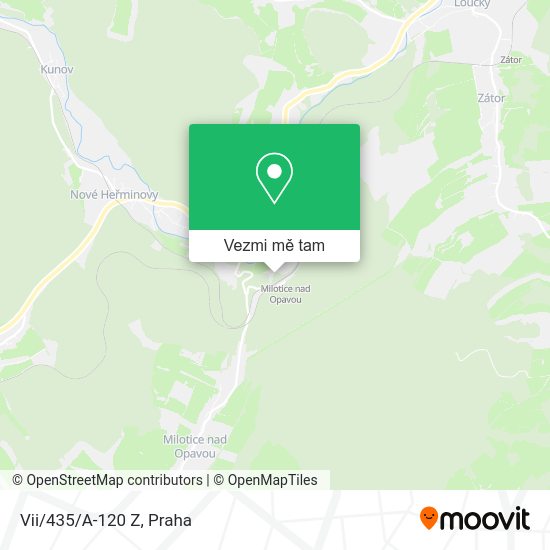 Vii/435/A-120 Z mapa