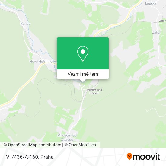Vii/436/A-160 mapa
