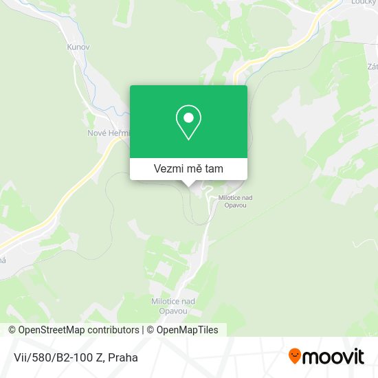 Vii/580/B2-100 Z mapa