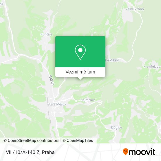 Viii/10/A-140 Z mapa