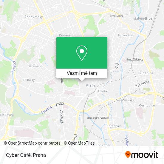 Cyber Café mapa