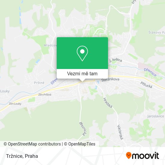 Tržnice mapa