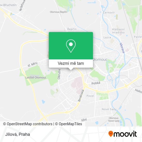 Jílová mapa