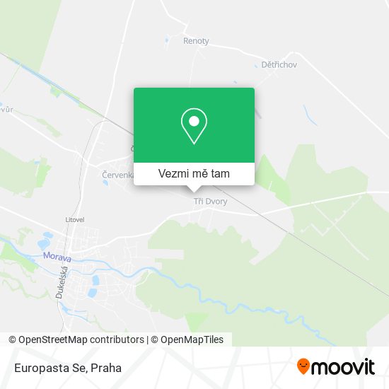 Europasta Se mapa