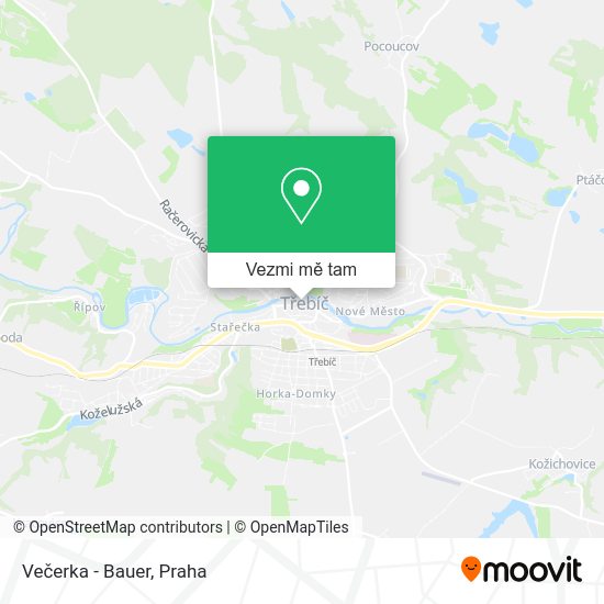 Večerka - Bauer mapa