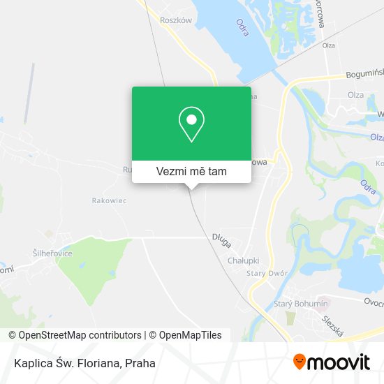 Kaplica Św. Floriana mapa