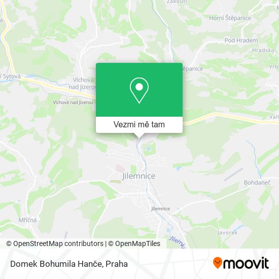 Domek Bohumila Hanče mapa
