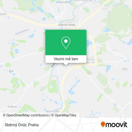 Sběrný Dvůr mapa