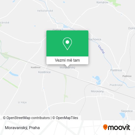 Moravanský mapa