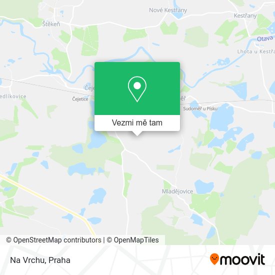 Na Vrchu mapa