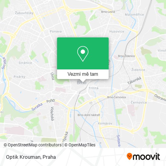Optik Krouman mapa
