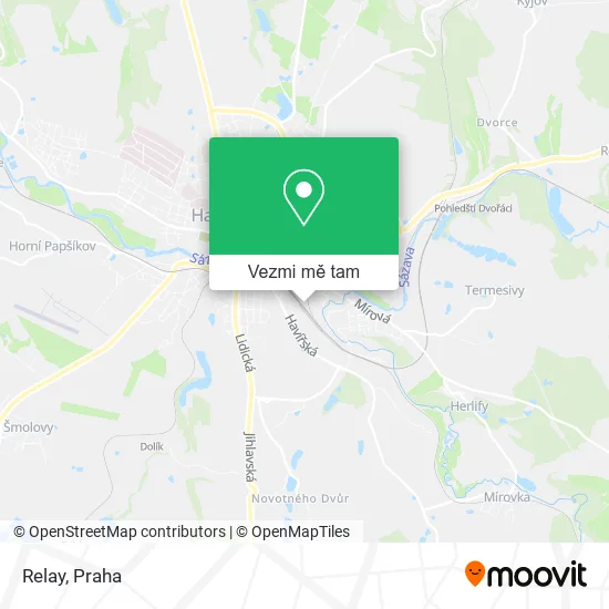 Relay mapa
