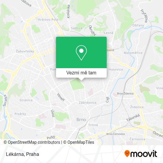 Lékárna mapa
