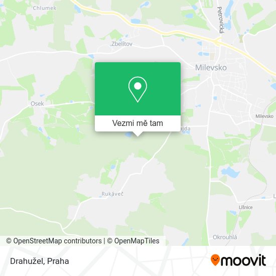 Drahužel mapa