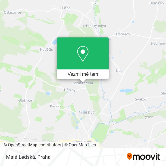 Malá Ledská mapa