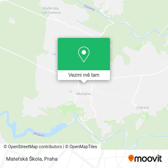 Mateřská Škola mapa