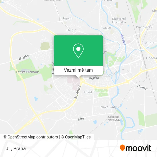 J1 mapa