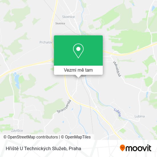 Hřiště U Technických Služeb mapa