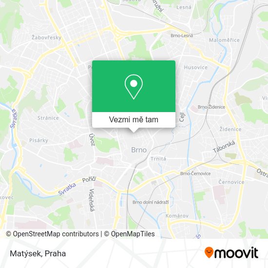 Matýsek mapa