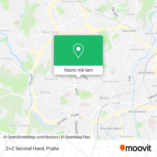 Z+Z Second Hand mapa