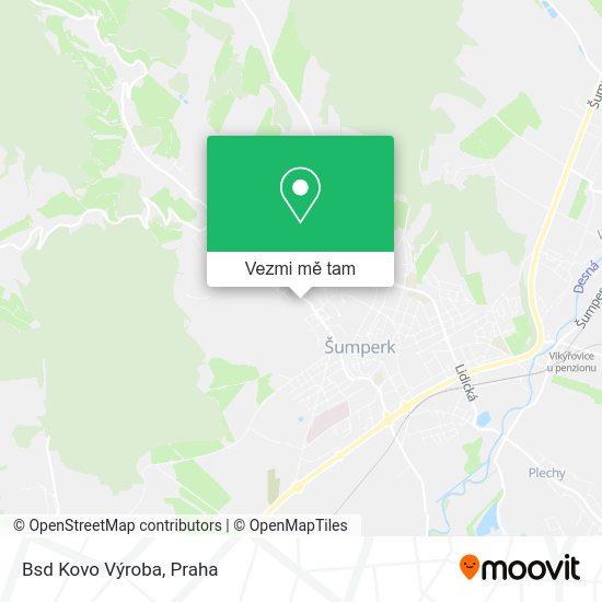 Bsd Kovo Výroba mapa