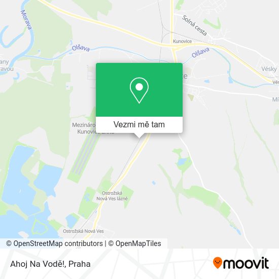 Ahoj Na Vodě! mapa