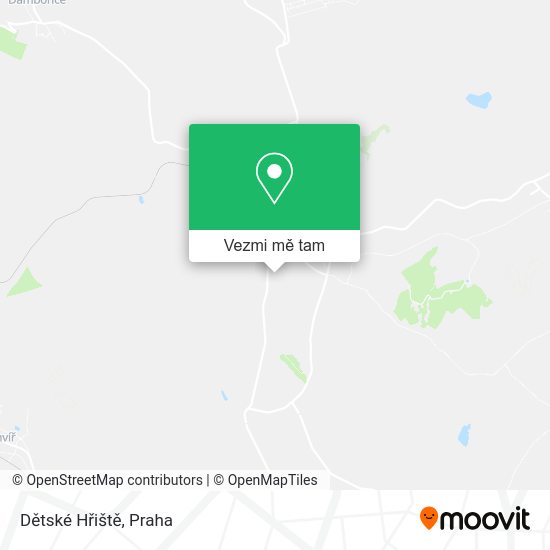 Dětské Hřiště mapa