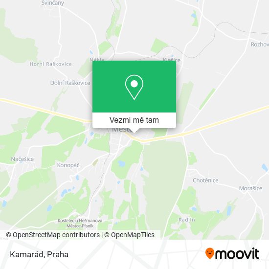 Kamarád mapa