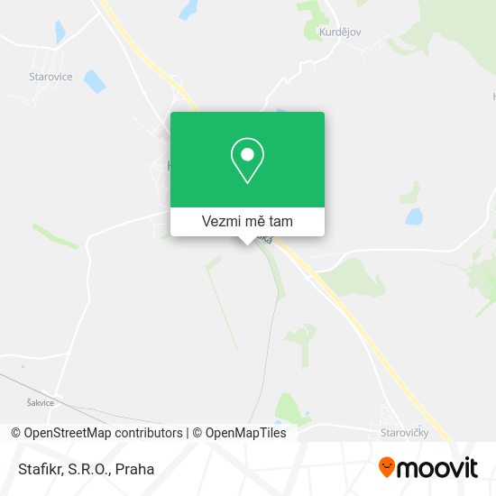 Stafikr, S.R.O. mapa
