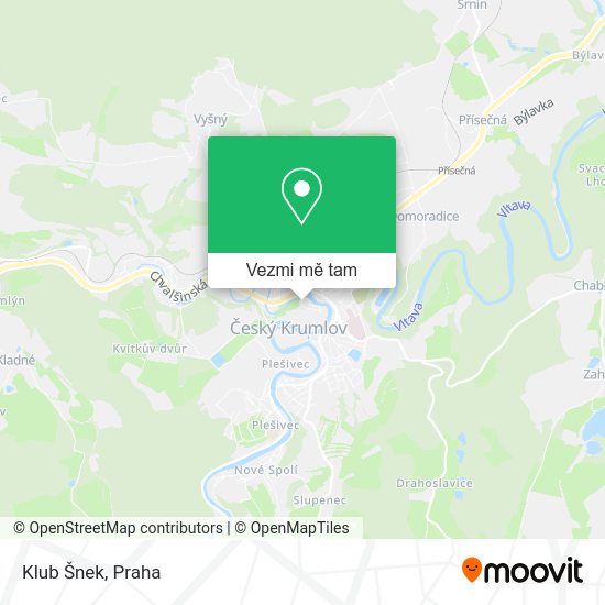 Klub Šnek mapa