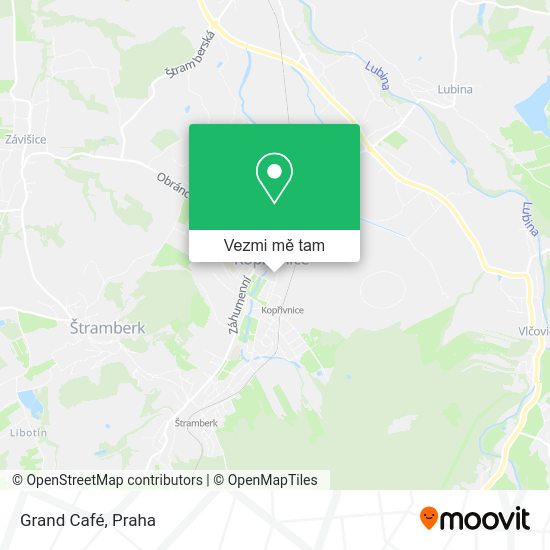 Grand Café mapa