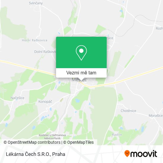 Lékárna Čech S.R.O. mapa