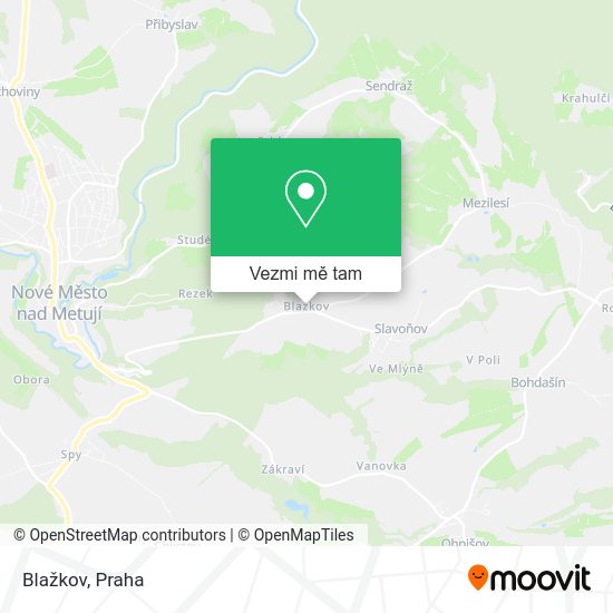 Blažkov mapa