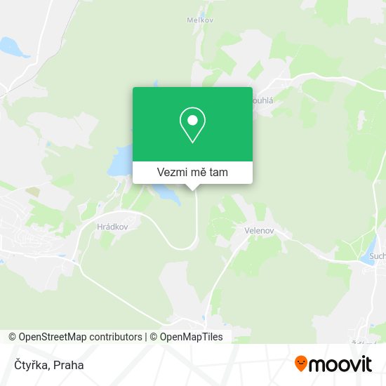 Čtyřka mapa