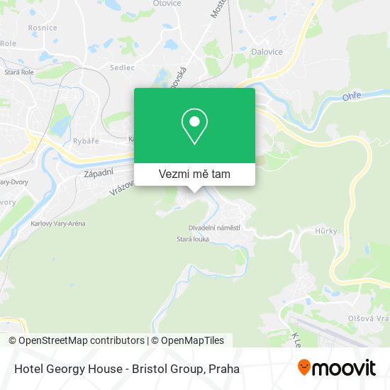 Hotel Georgy House - Bristol Group mapa