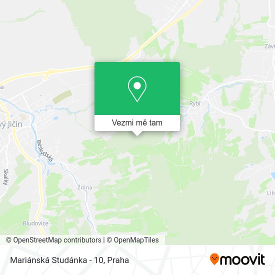 Mariánská Studánka - 10 mapa
