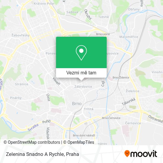 Zelenina Snadno A Rychle mapa