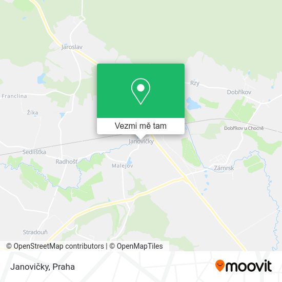 Janovičky mapa